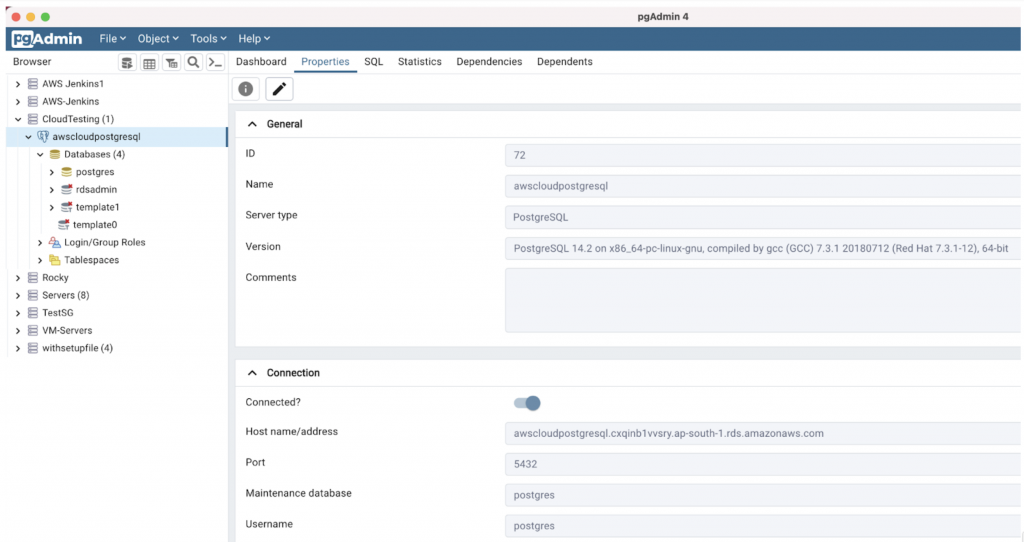 AWS RDS PostgreSQL Deployment With PgAdmin 4 | EDB